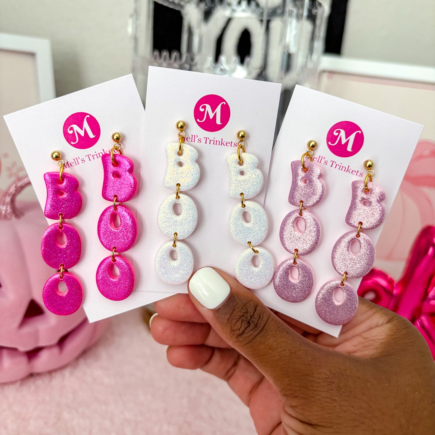 Boo Dangles - Choose Color