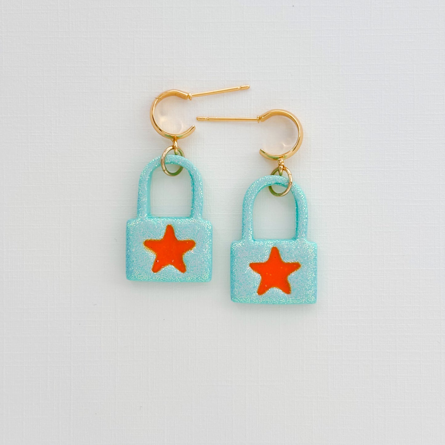 Star Lock Dangles - Choose Color