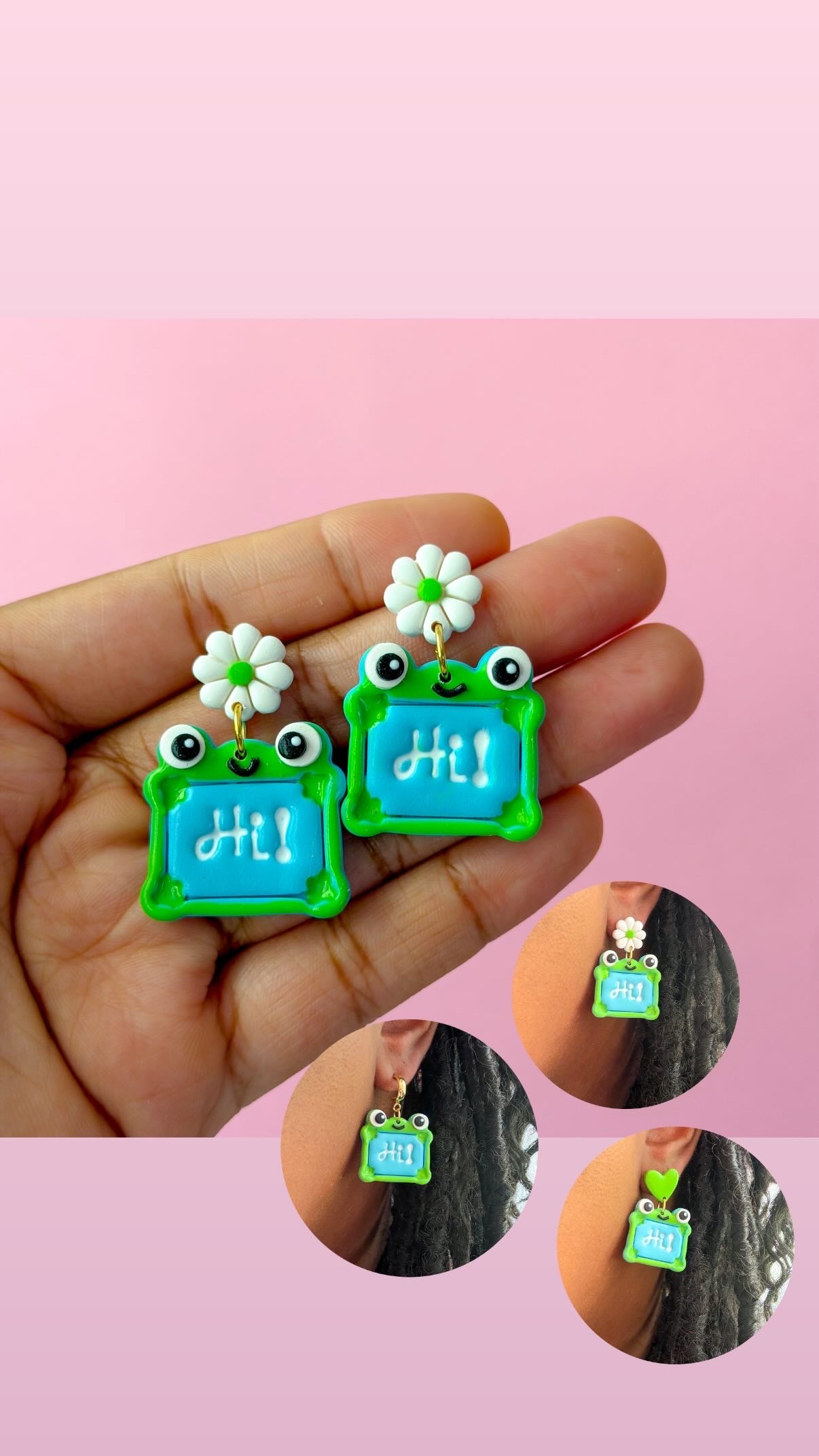 Lilly Pad Dangles- Choose Style