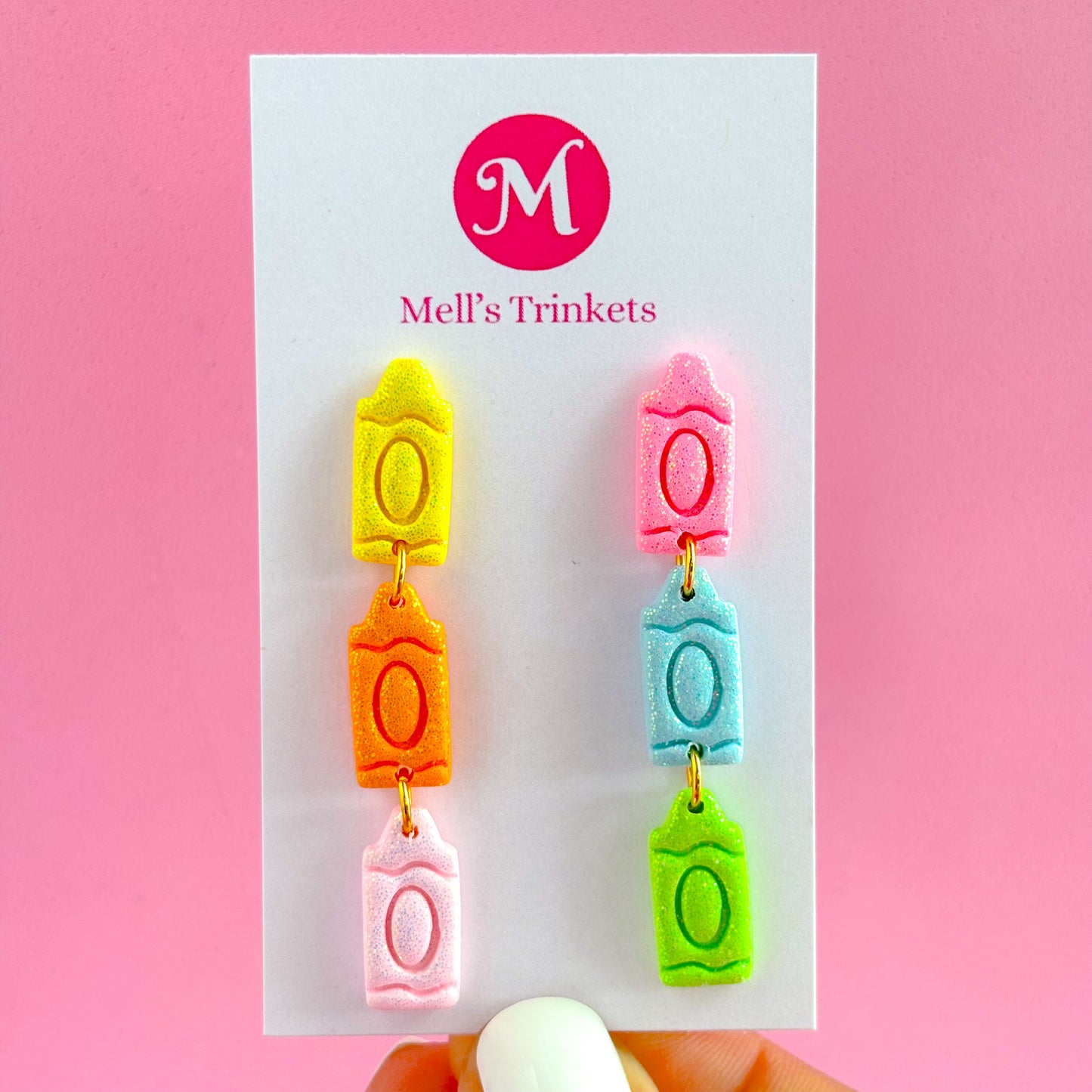 Crayon Triple Dangles