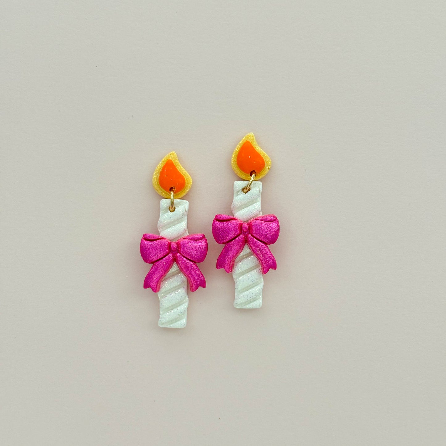 Birthday Dangle Earrings - Choose Color