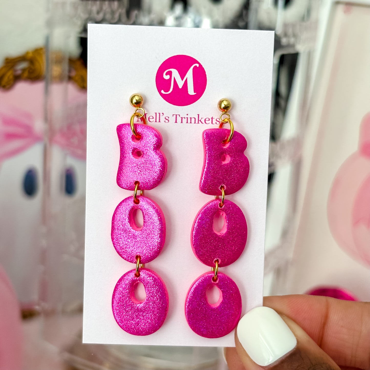 Boo Dangles - Choose Color
