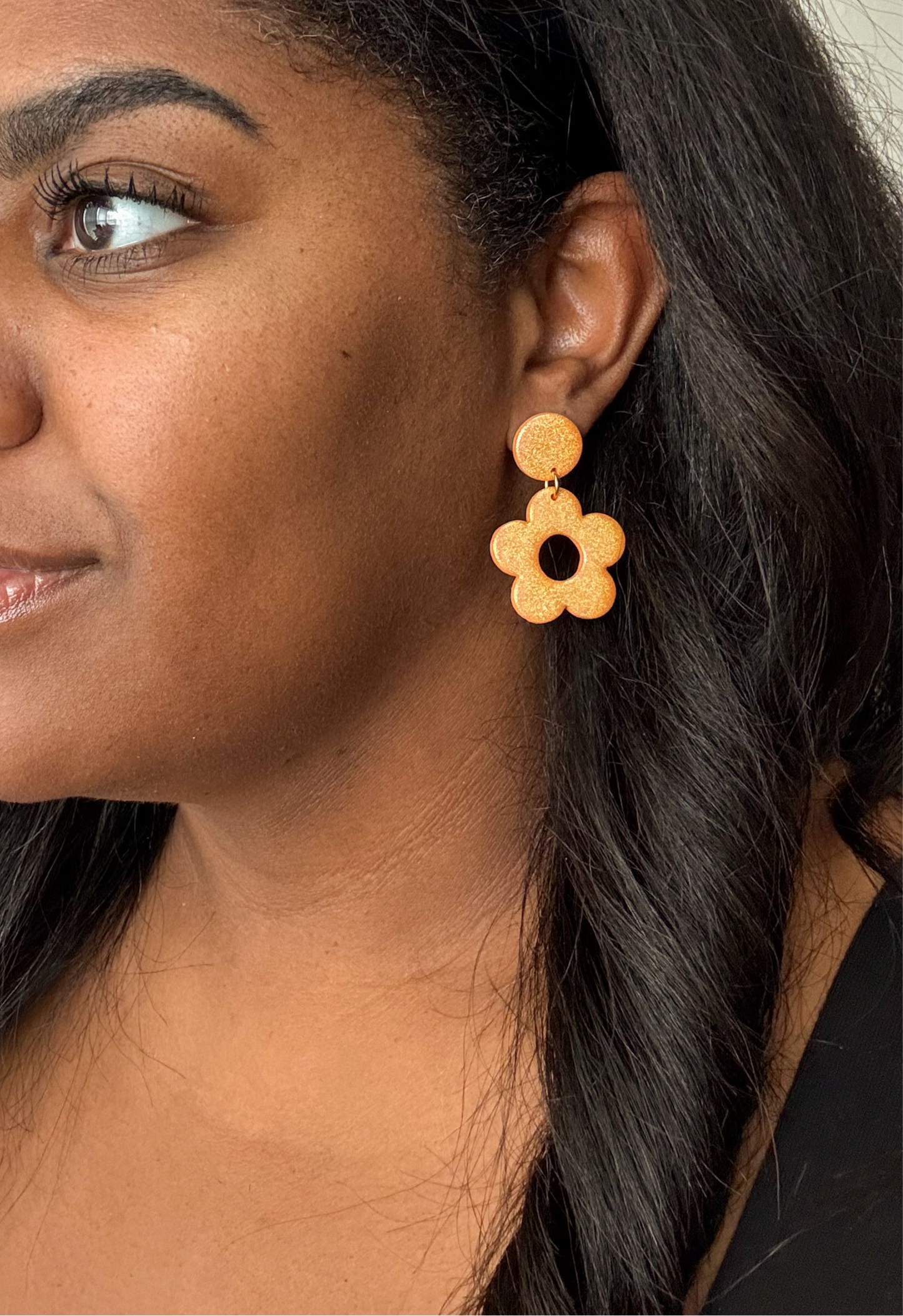 Boo-ween Flower Dangles - Choose color