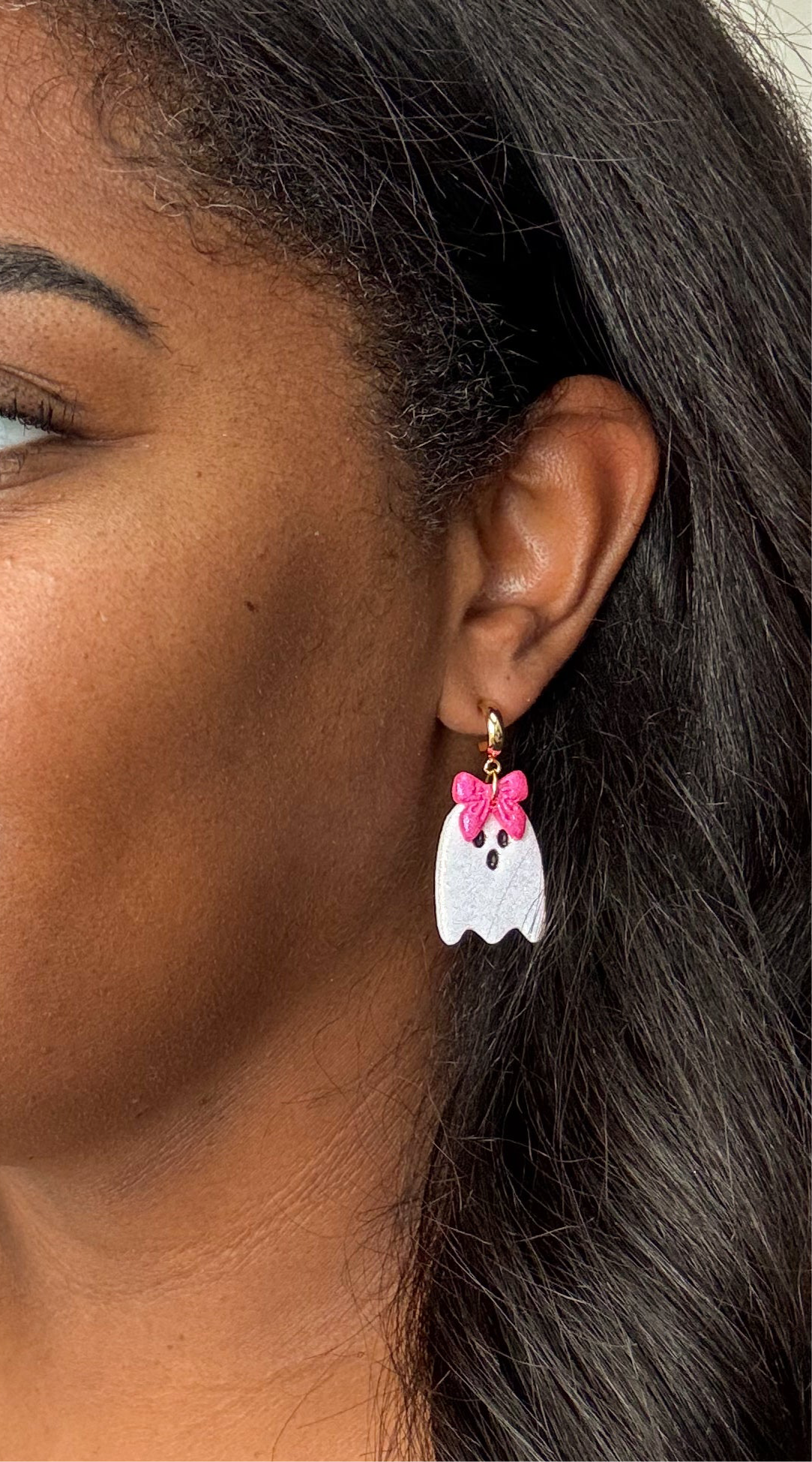 Boo-ween Bow Ghoul Dangles