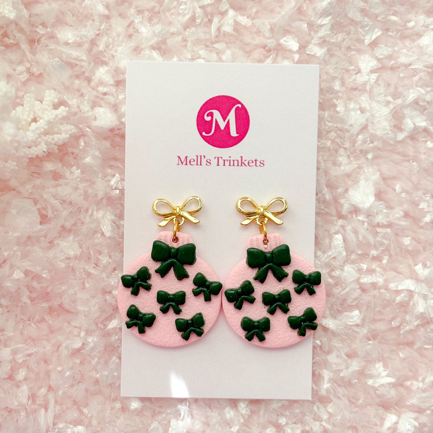 Bow Ornament Dangles