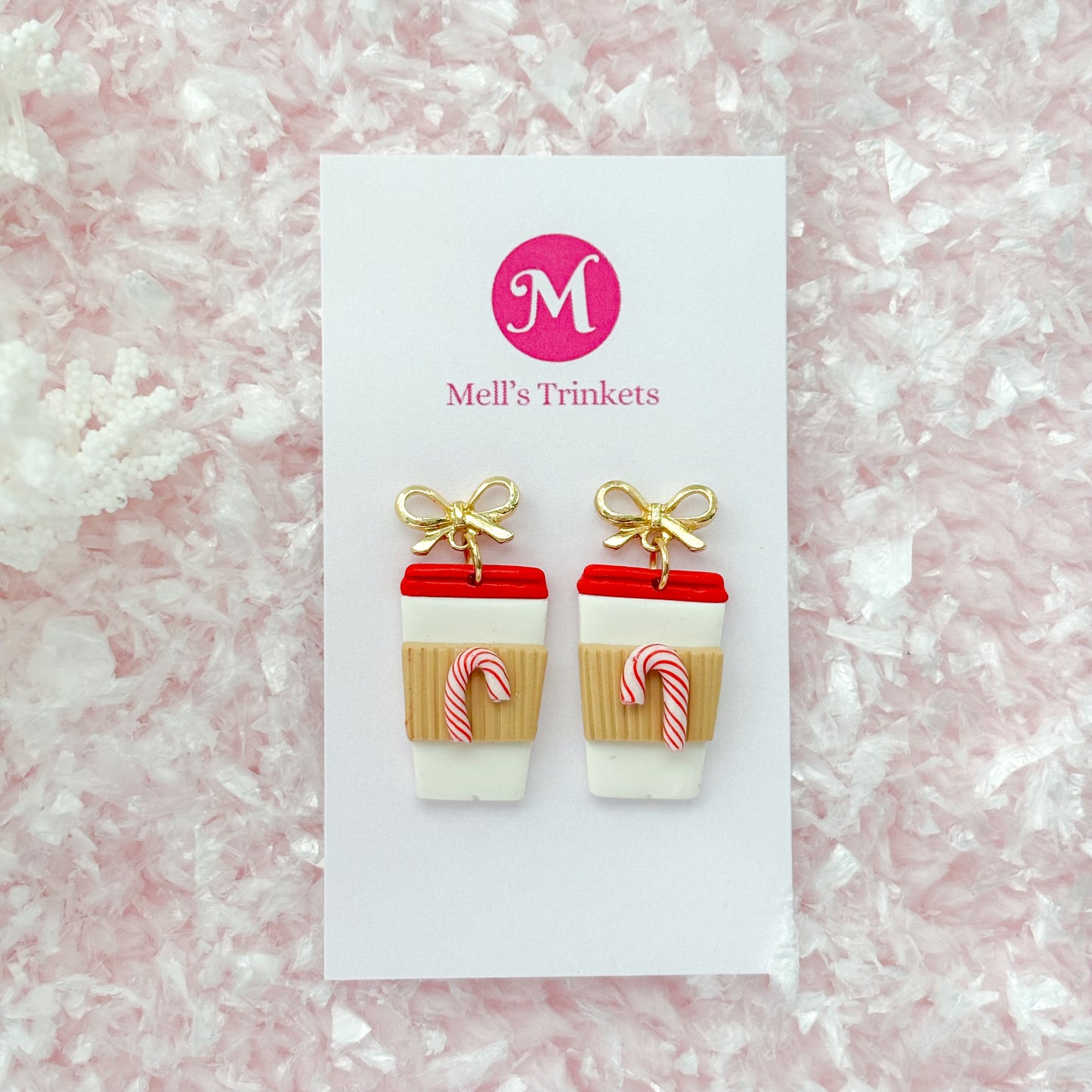 Peppermint Mocha Dangles