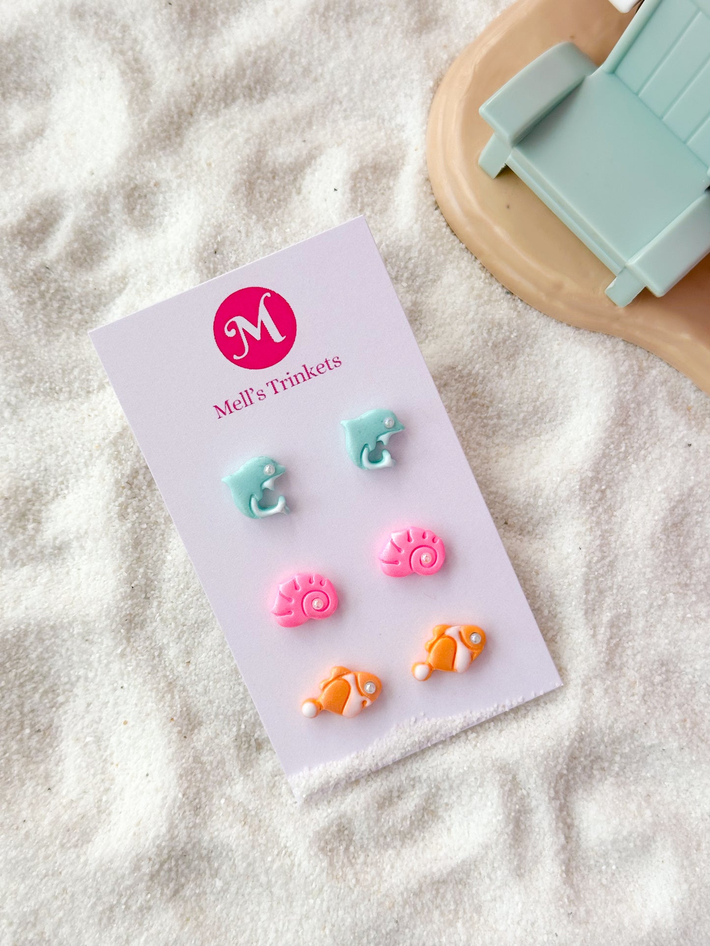 Sea Creatures Stud Pack Style #2