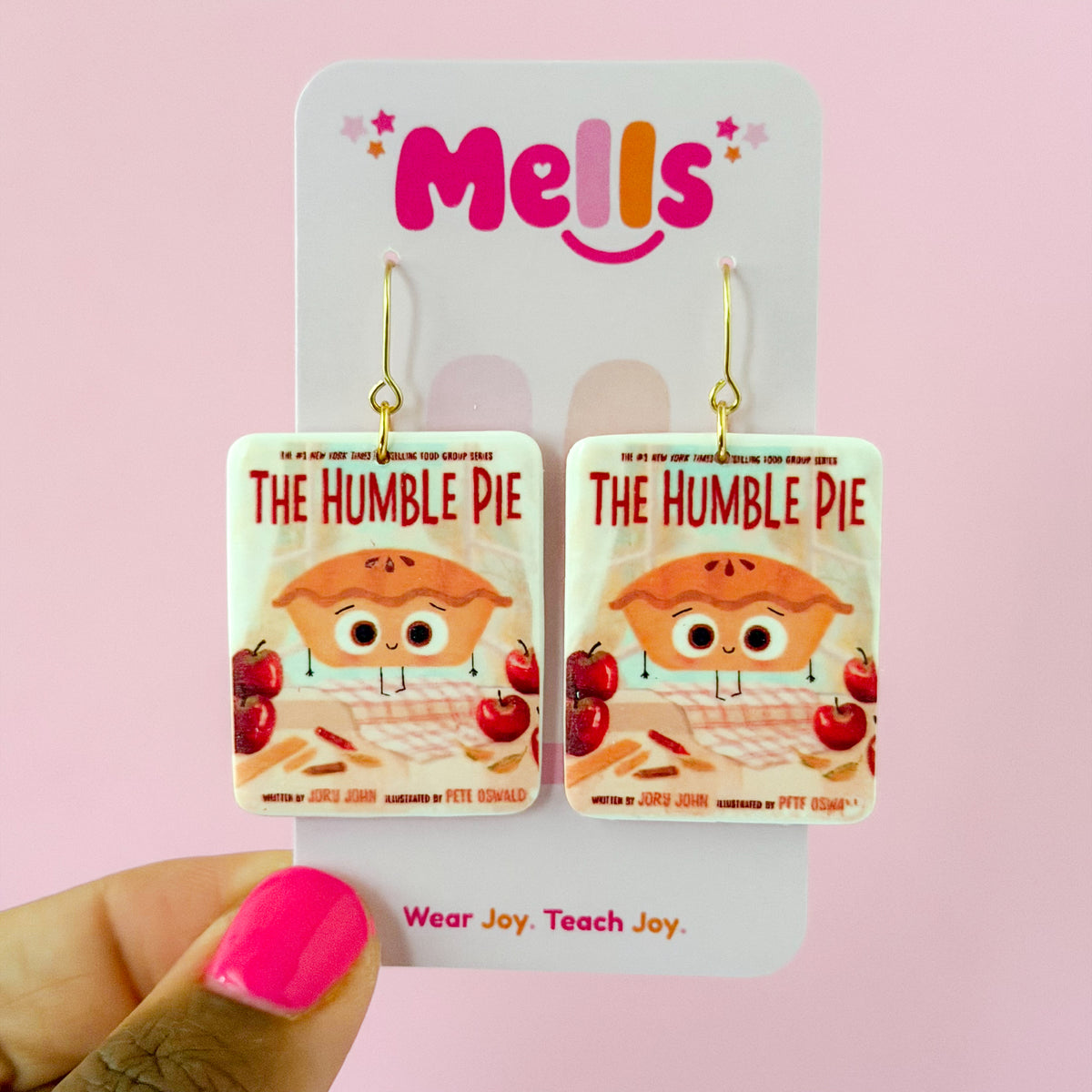 Storybook Cover Earrings - HP 526721