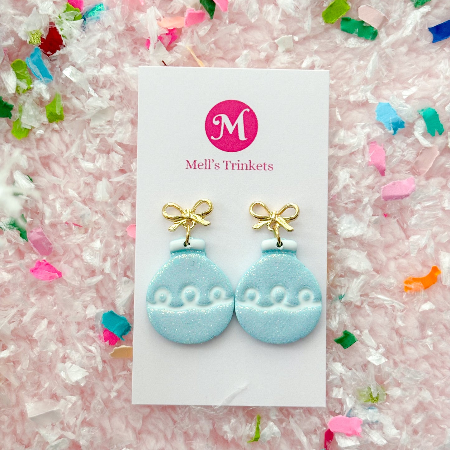 Ornament Dangles - Blue