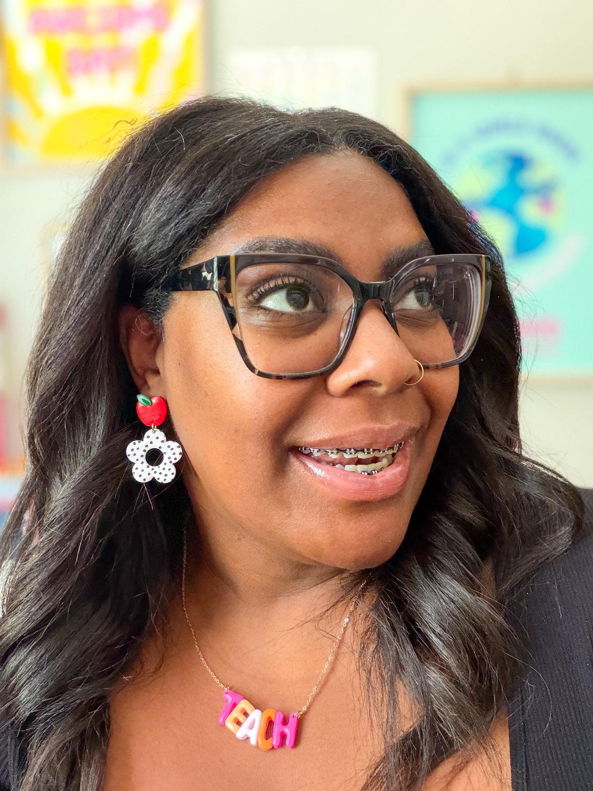 Teacher Of The Year Dangles - Choose Style