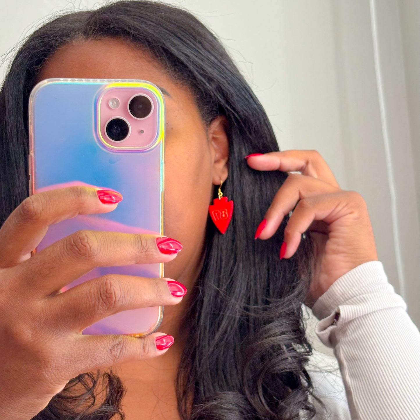 #87 Arrowhead Earrings