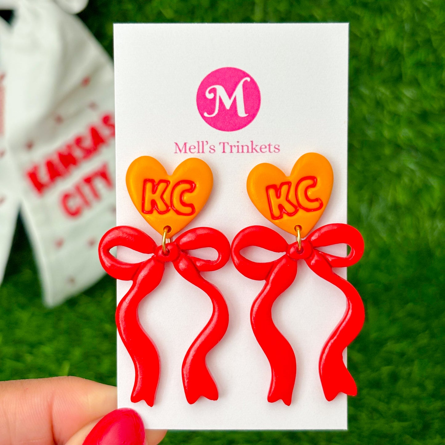 KC Heart Spirit Bows