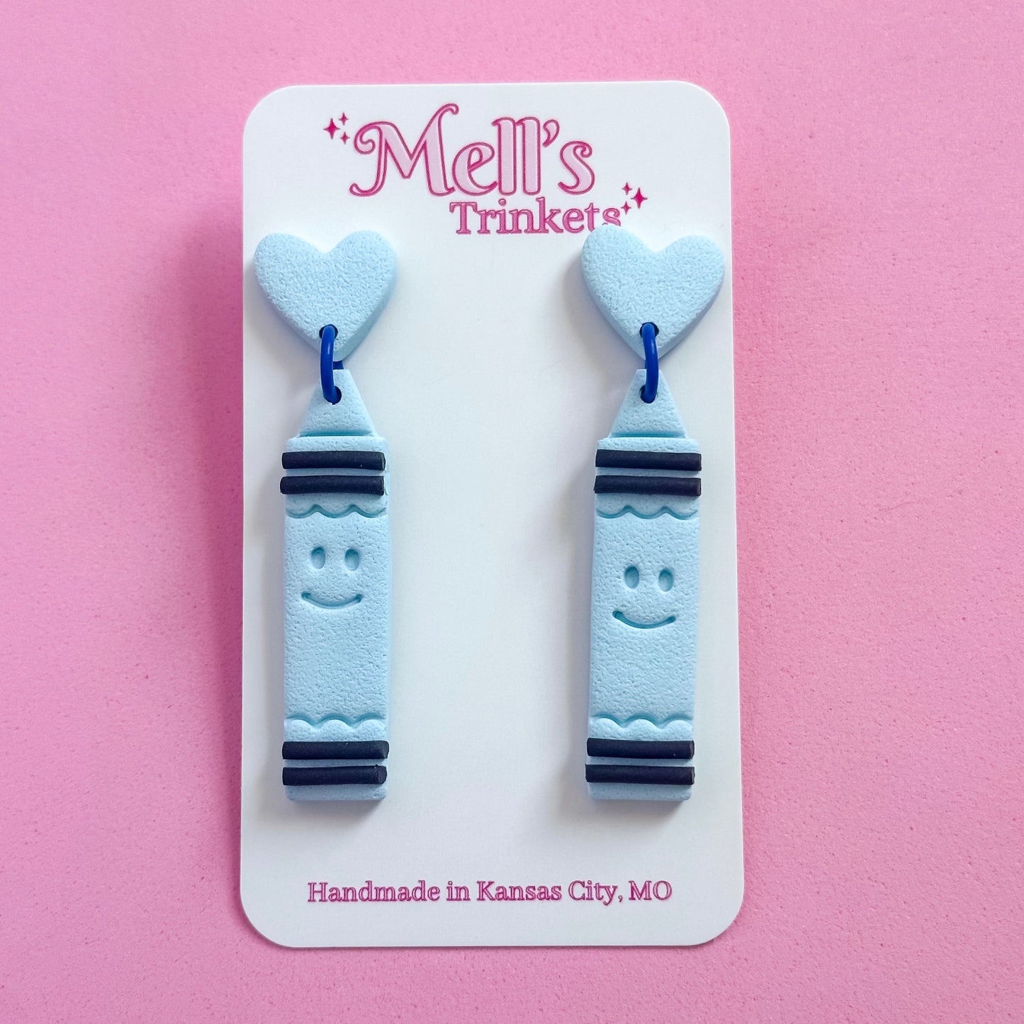 Go Cray Cray Dangles- Blue