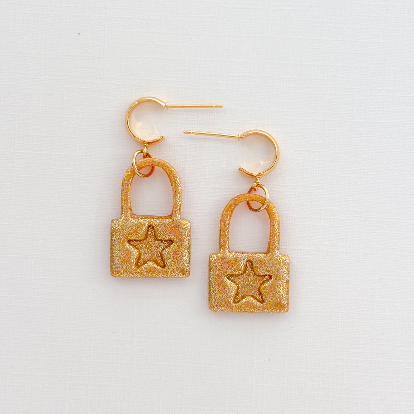 Star Lock Dangles - Choose Color
