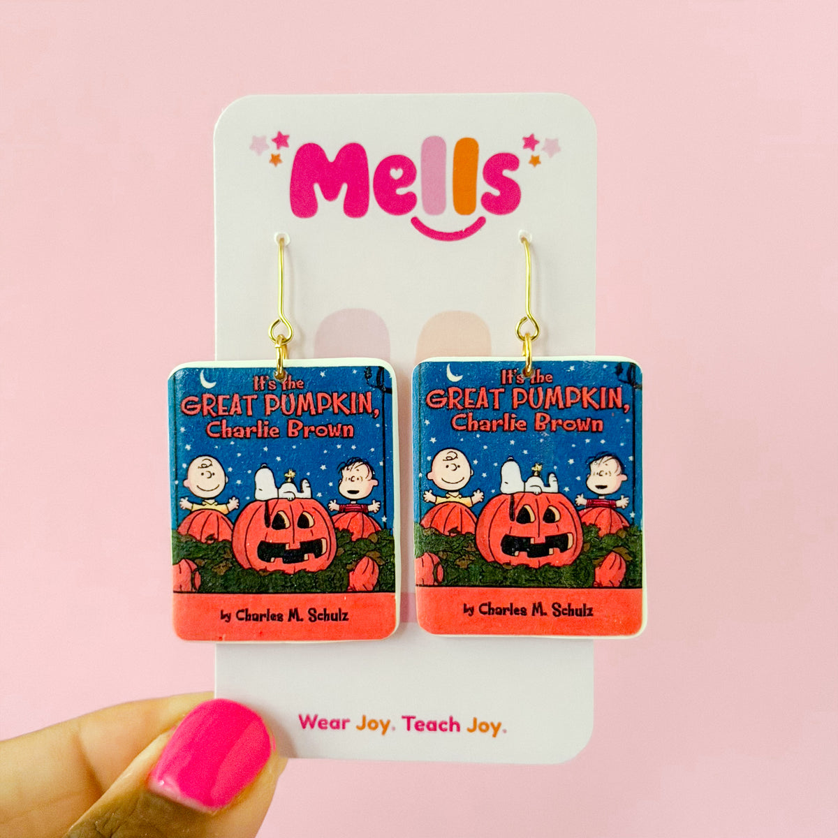 Storybook Cover Earrings - CB 🎃 526721