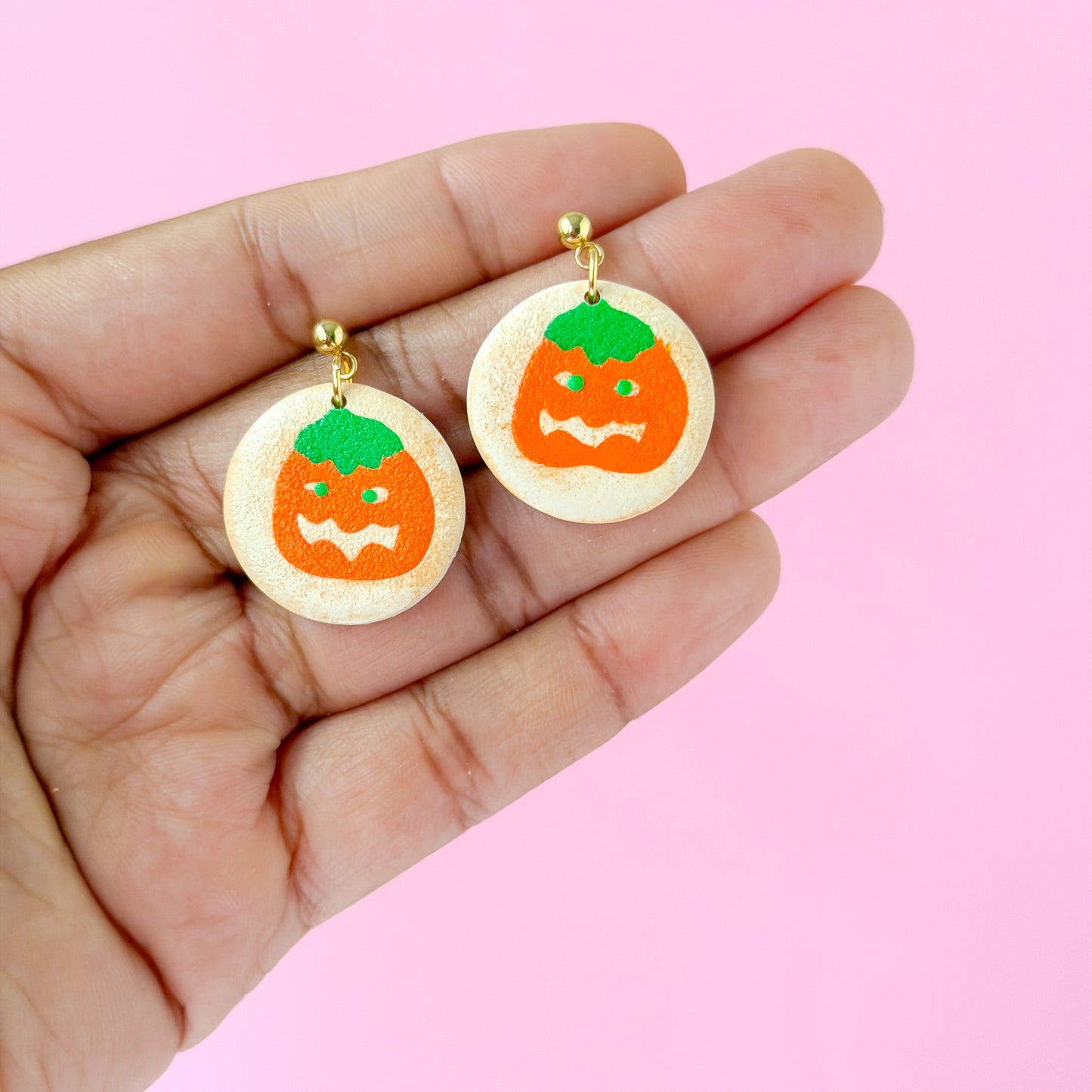 Pumpkin Cookie Dangles