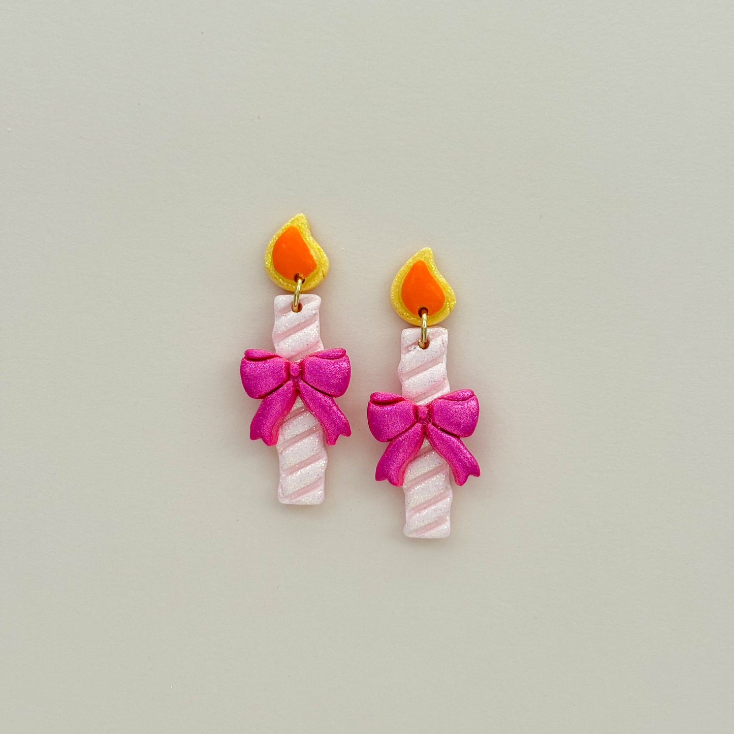 Birthday Dangle Earrings - Choose Color