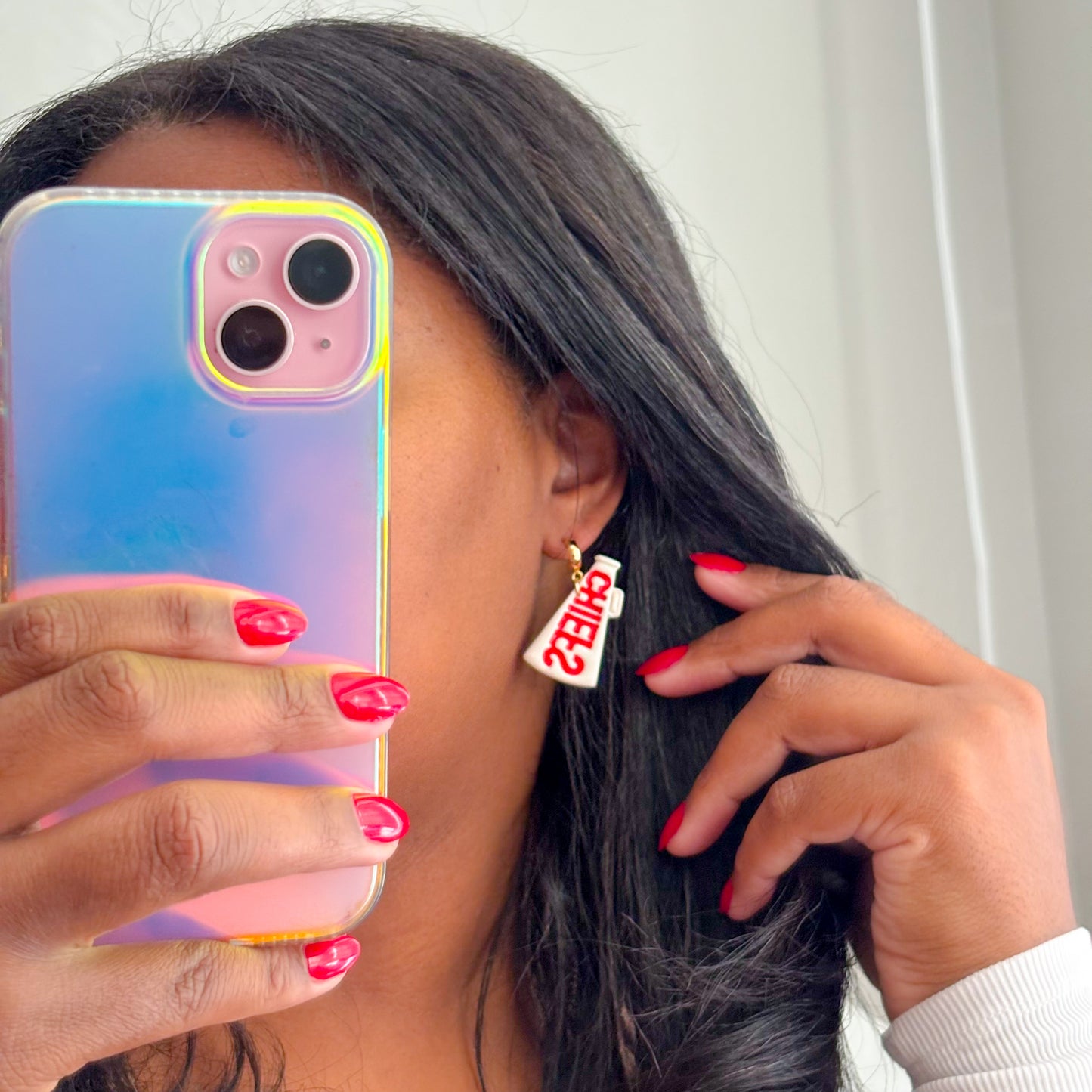 KC Cheer Megaphone Earrings