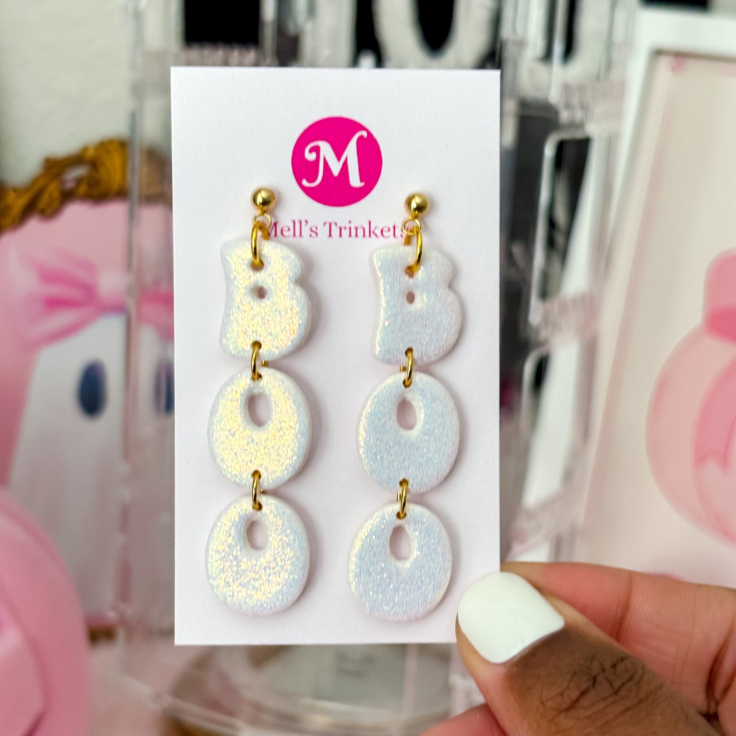 Boo Dangles - Choose Color