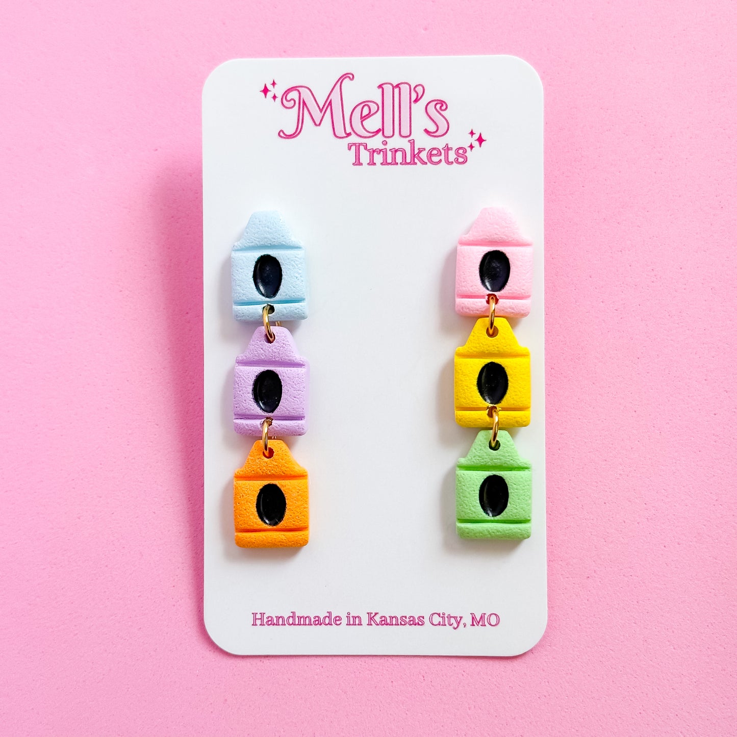 A Colorful Year Dangle Earrings