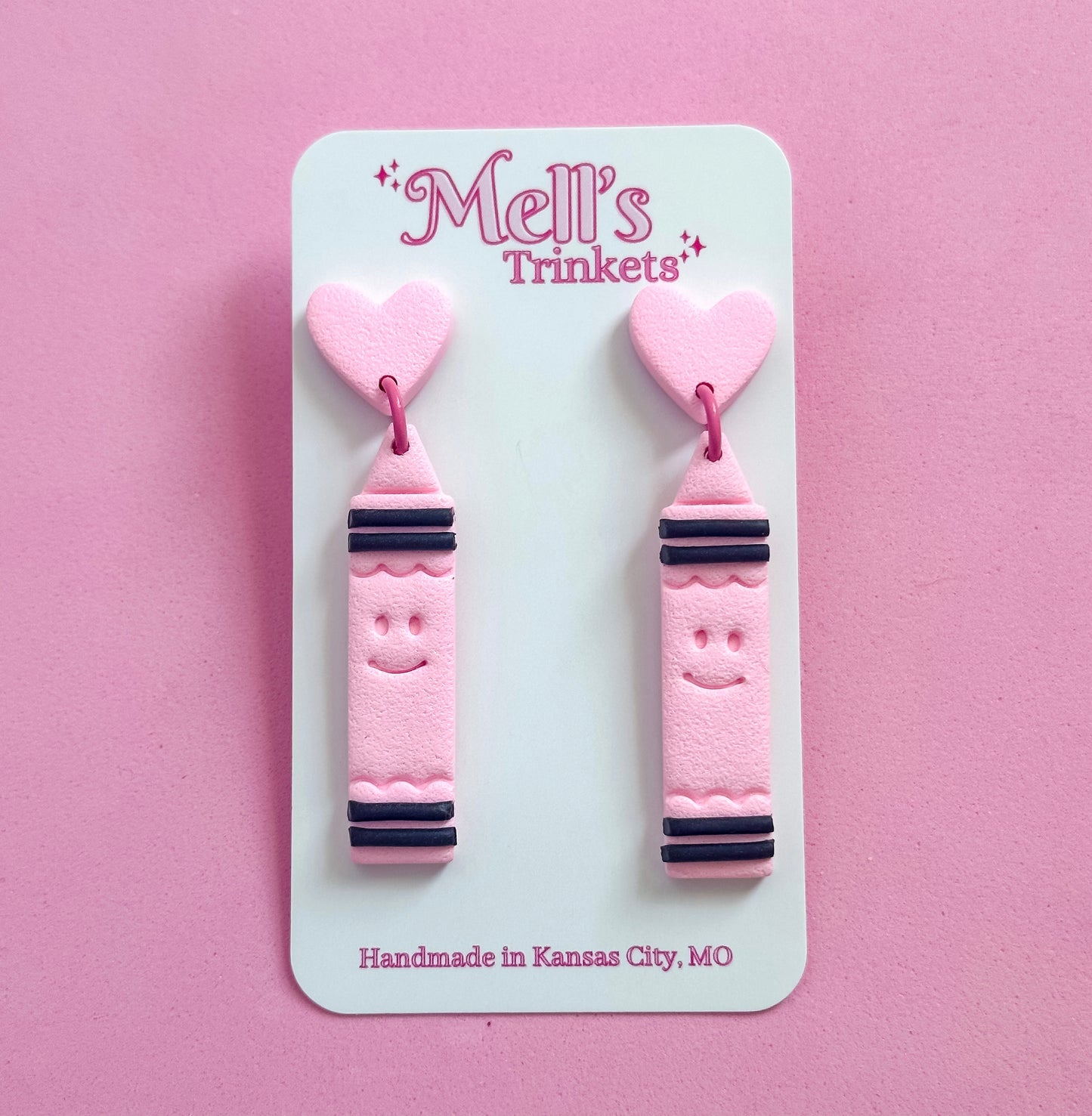 Go Cray Cray Dangles - Pink