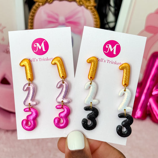 123 It's Booween Dangles - Choose Color