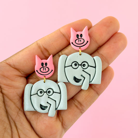 Gerald & Piggie Dangles - Large