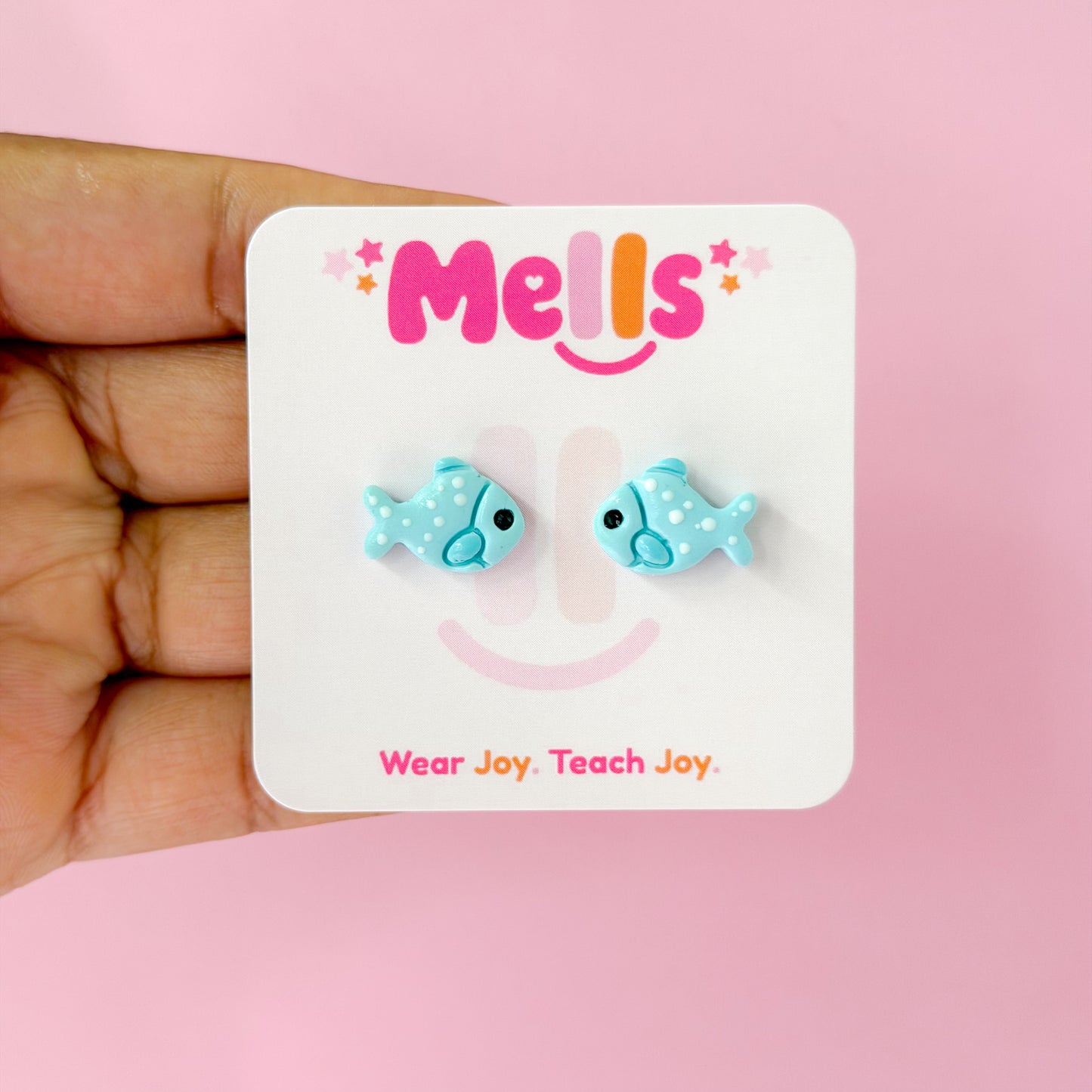 Happy little Camper Stud Earrings - Choose Style