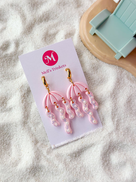 Jellyfish Dangles - Pink