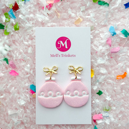 Ornament Dangles - Light Pink