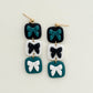 Game Day Triple Bow Dangles - Choose Team