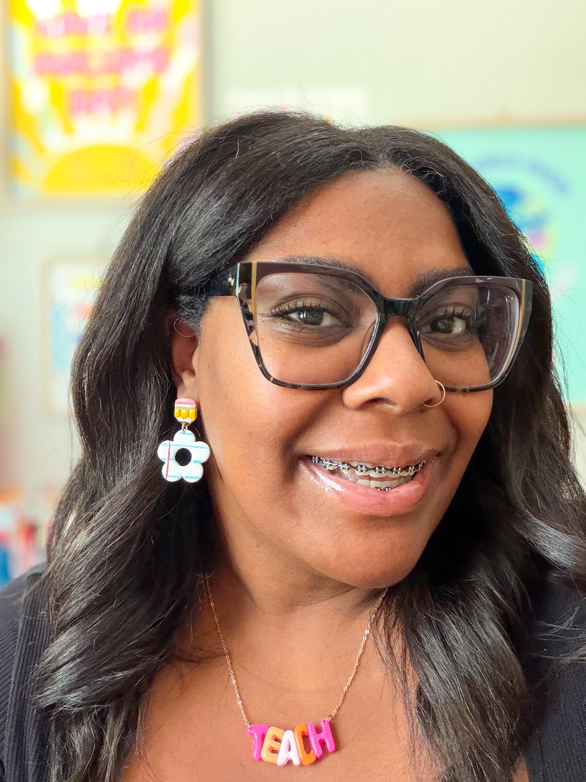 Teacher Of The Year Dangles - Choose Style