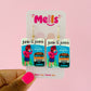 Storybook Cover Earrings - Junie B 974259