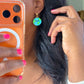 Earth Day Dangles - Huggie Hoops