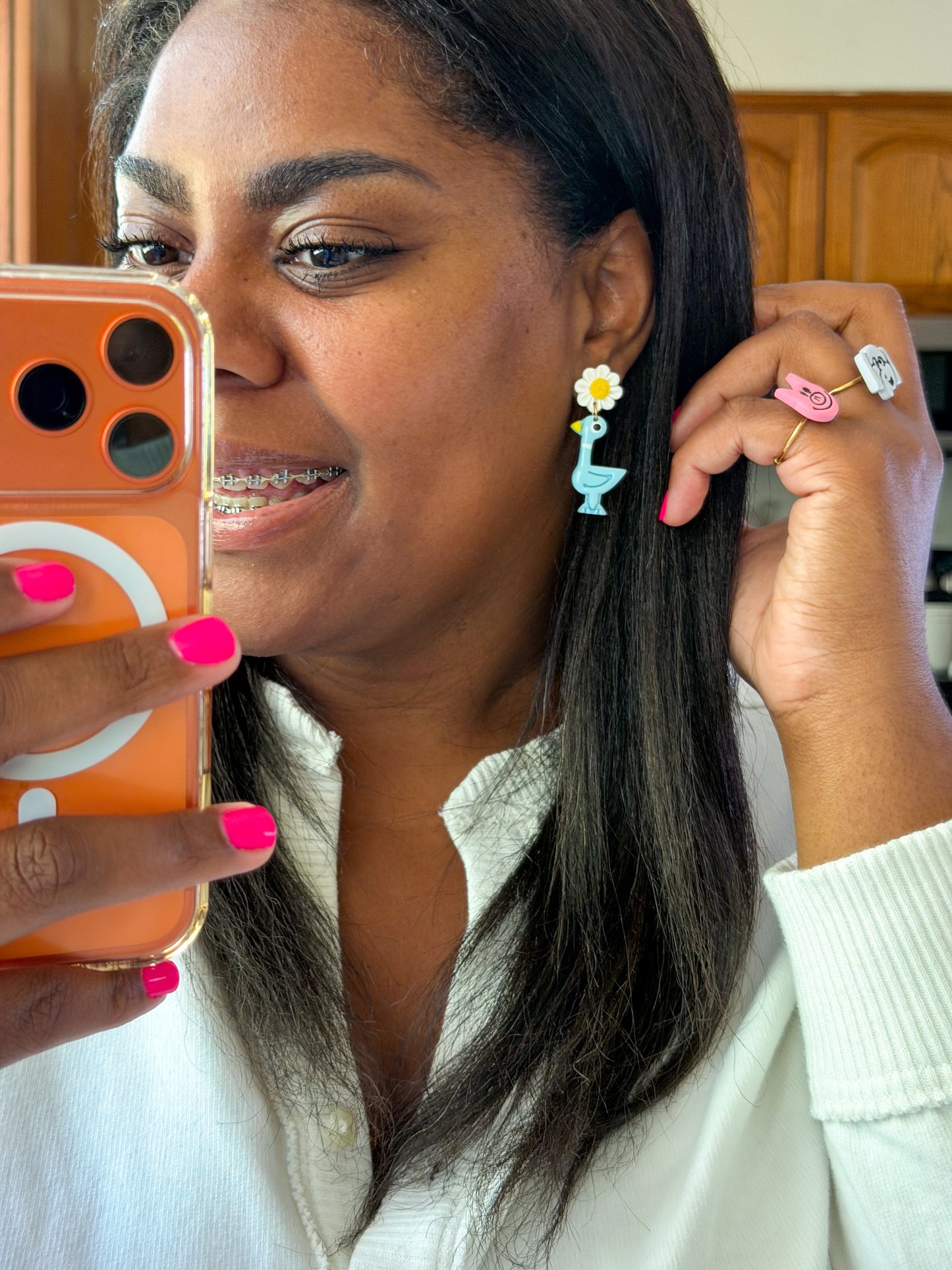 Jim The Pigeon Flower Dangles