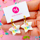 Be Kind Star Huggie Hoops