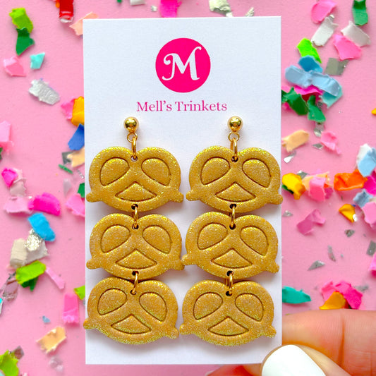Pretzel Triple Dangles