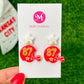KC Football #87 Star Helmet Earrings