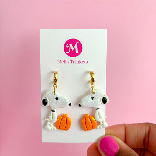 Snoopy Dangle Earrings