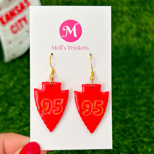 #95 Arrowhead Earrings