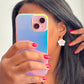 #87 Flower Hoops - Vintage White