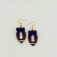 Gameday Football Bow Dangles - Choose Team Color