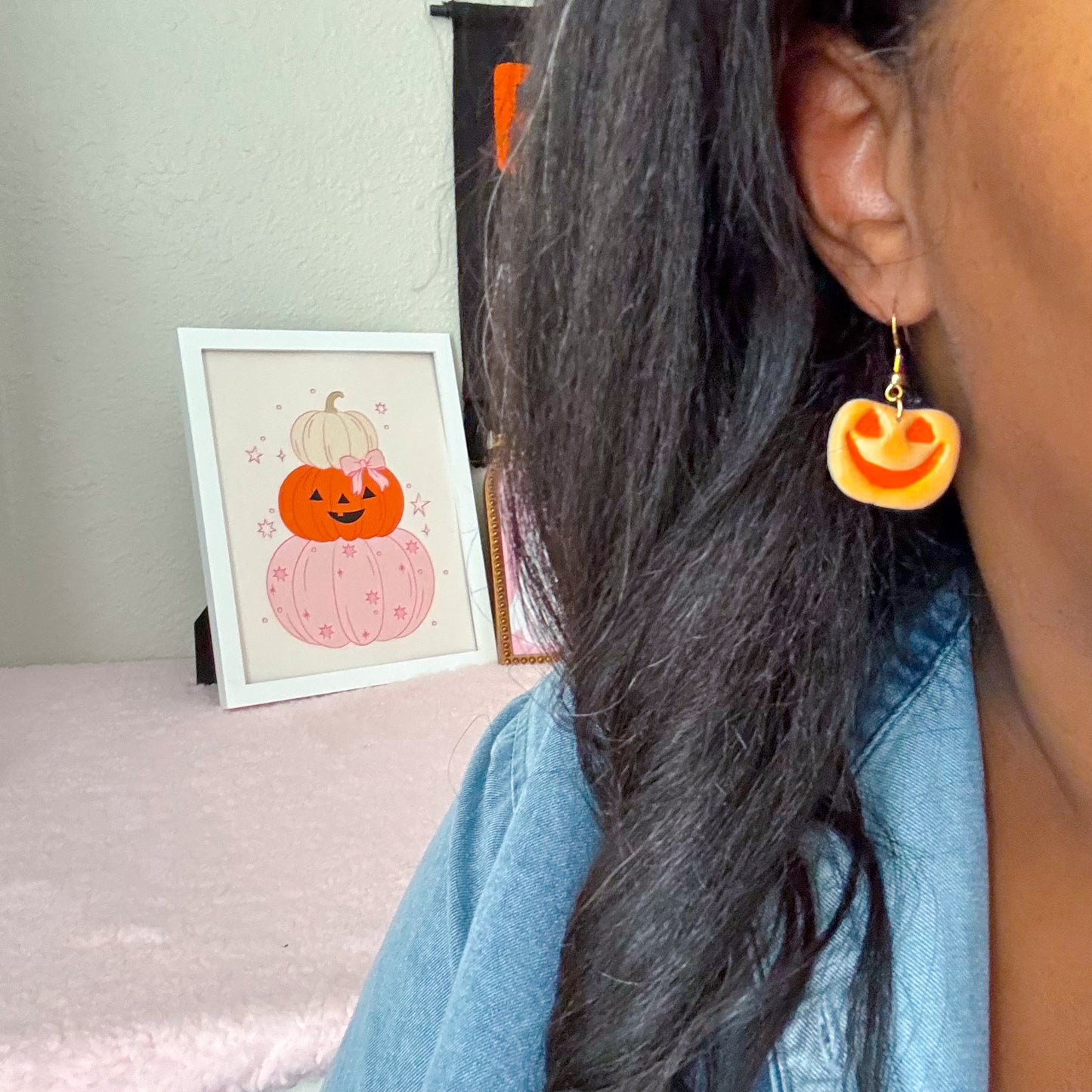 Pumpkin Delight Snack Cake Dangles