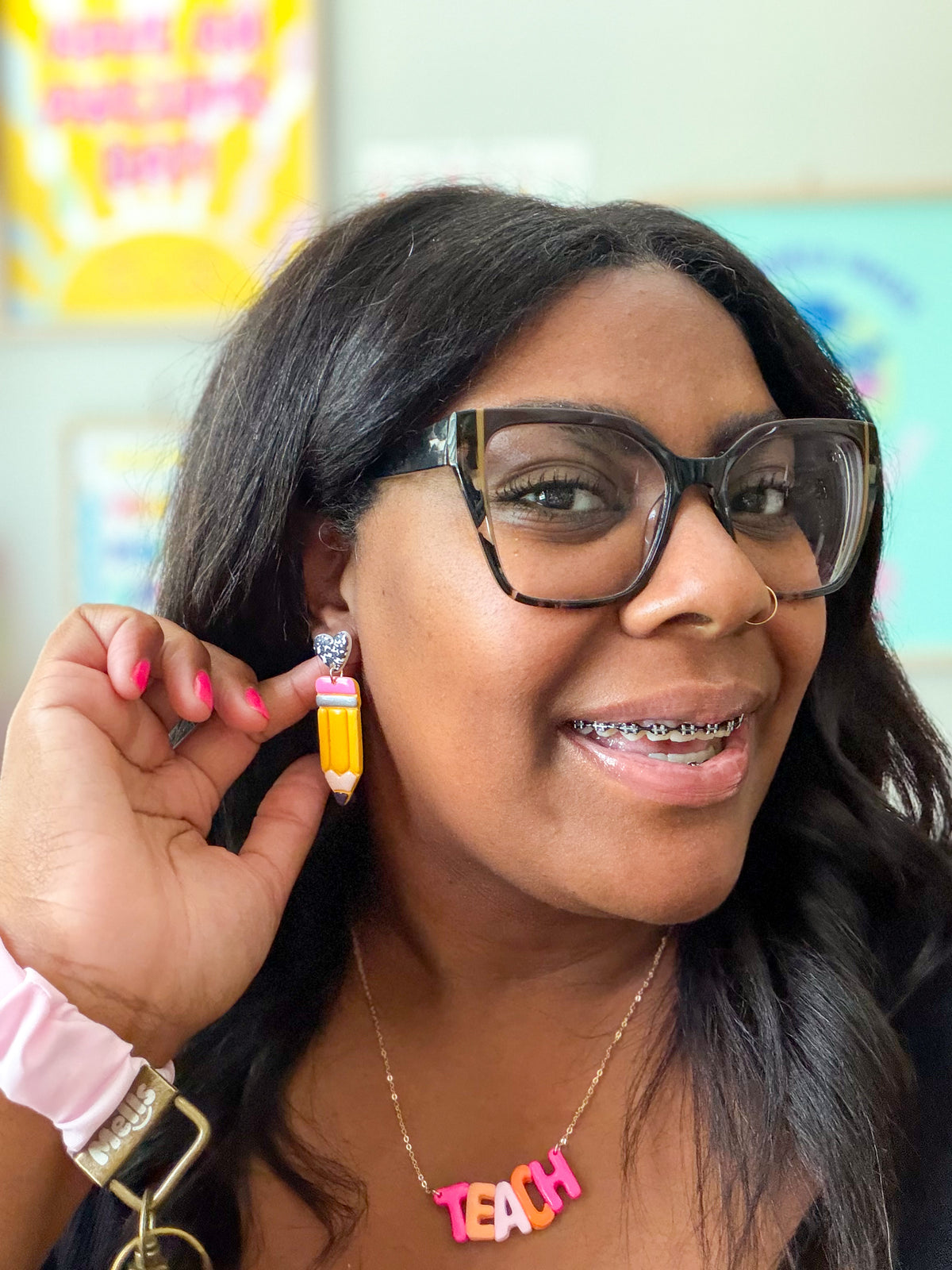 Pencil It In Dangles - Choose Style