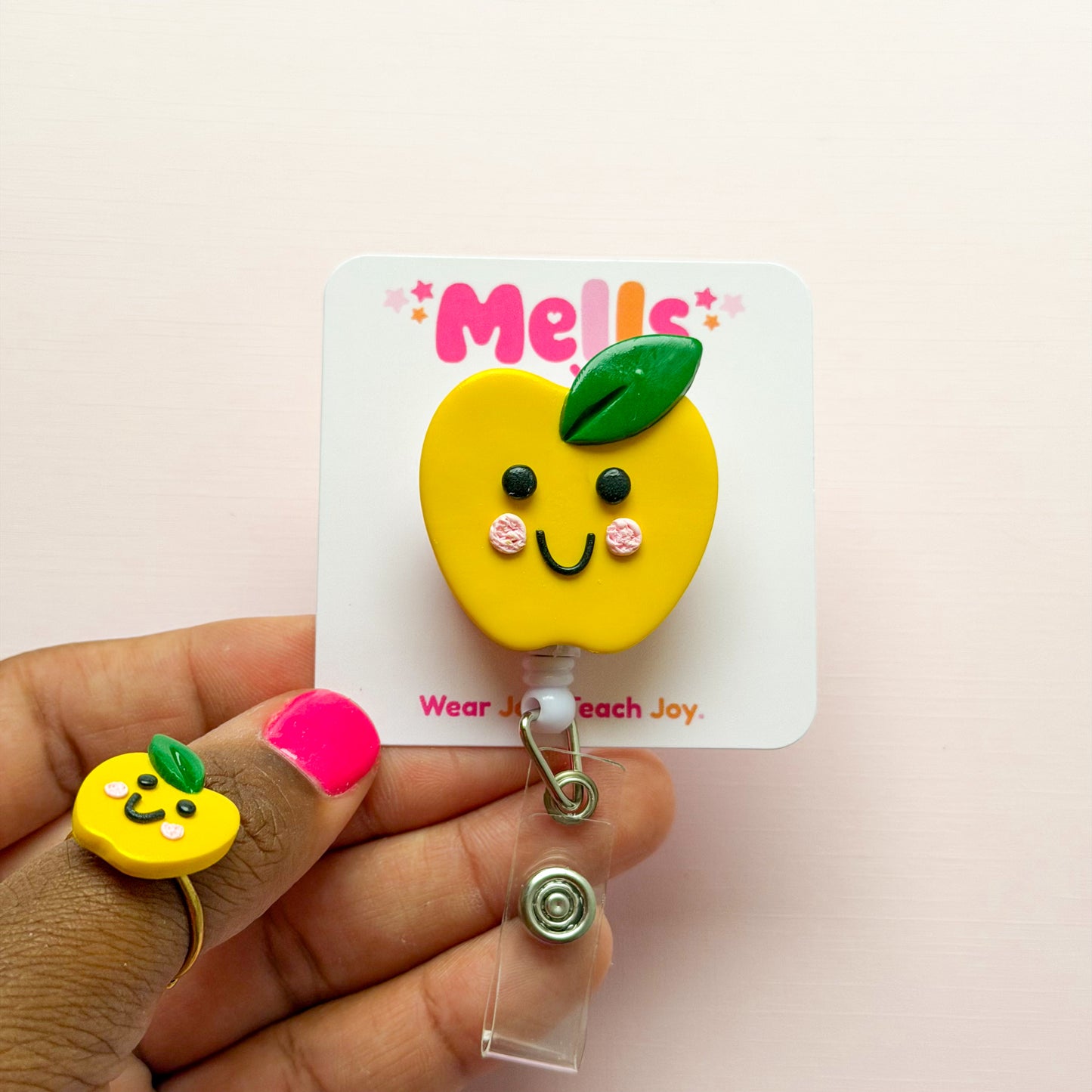 Happy to The Core Badge Reel - Choose Color