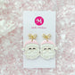 Santa Pearl Hat Dangles