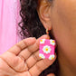 Flower Book Dangles - Choose Color