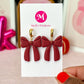 Autumn Bow Huggies - Choose Color