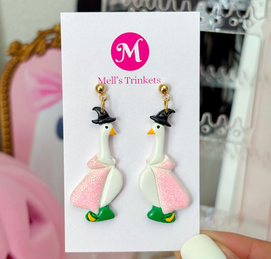 Porch Goose Dangles - Behonka The Witch