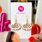Cinnamon Roll Dangles